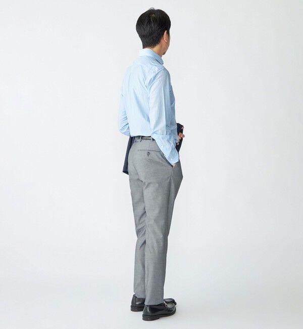 SHIPS「SHIPS: ジャージー ストライプ ワンピースカラー シャツ」|シャツ・ブラウス|