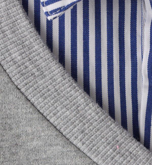 SHIPS Colors 「SHIPS Colors:90～140cm /〈洗濯機可能〉ベスト ドッキング シャツ」|シャツ・ブラウス|