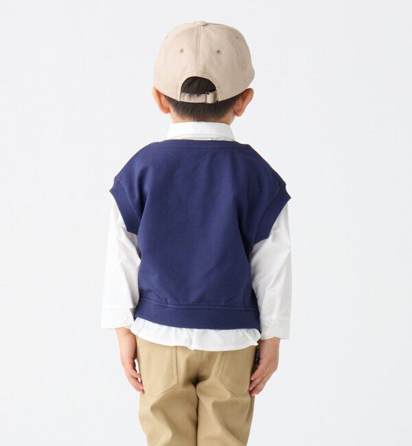 SHIPS Colors 「SHIPS Colors:90～140cm /〈洗濯機可能〉ベスト ドッキング シャツ」|シャツ・ブラウス|