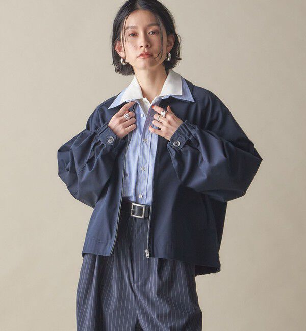 SHIPS for women「SHIPS NINE CASE:〈洗濯機可能〉スイング トップ」|その他|ネイビー