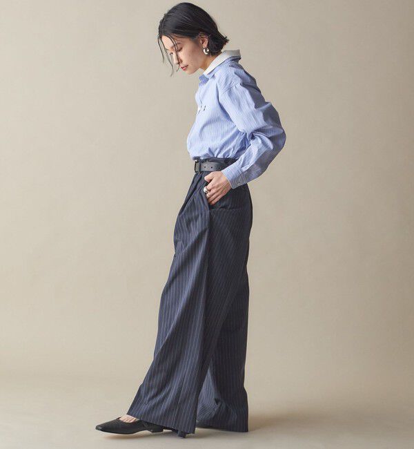 SHIPS for women「SHIPS NINE CASE:〈手洗い可能〉サスペンダー パンツ」|その他|