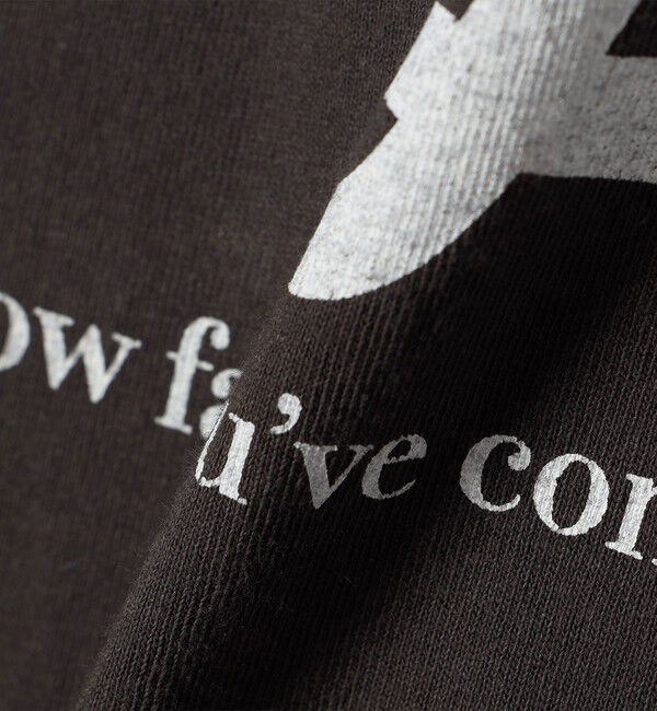 SHIPS for women「【SHIPS別注】81BRANCA:ロゴ 5分袖 TEE」|Tシャツ・カットソー|