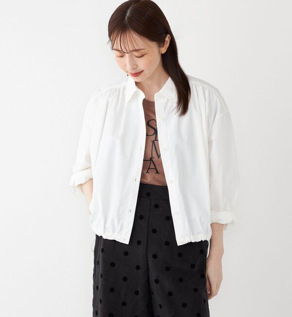 SHIPS Colors 「SHIPS Colors:〈洗濯機可能〉TC シャツ ブルゾン」|シャツ・ブラウス|