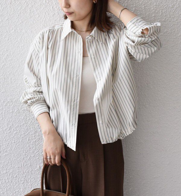 SHIPS Colors 「SHIPS Colors:〈洗濯機可能〉TC シャツ ブルゾン」|シャツ・ブラウス|