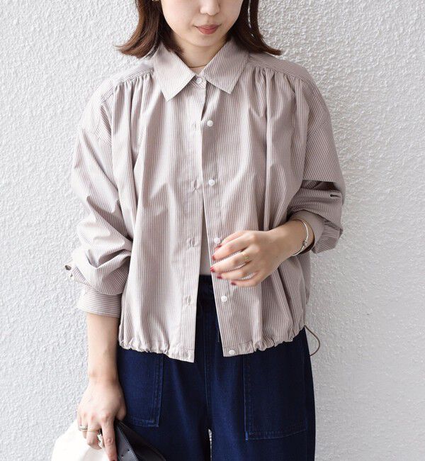 SHIPS Colors 「SHIPS Colors:〈洗濯機可能〉TC シャツ ブルゾン」|シャツ・ブラウス|