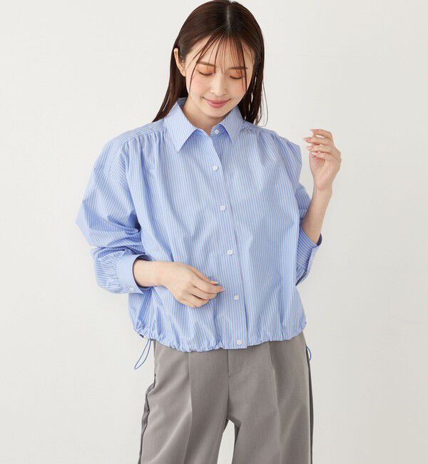 SHIPS Colors 「SHIPS Colors:〈洗濯機可能〉TC シャツ ブルゾン」|シャツ・ブラウス|