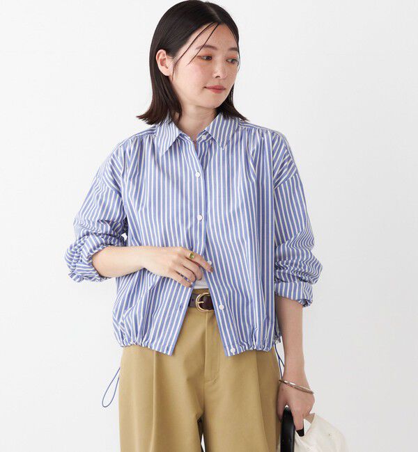 SHIPS Colors 「SHIPS Colors:〈洗濯機可能〉TC シャツ ブルゾン」|シャツ・ブラウス|