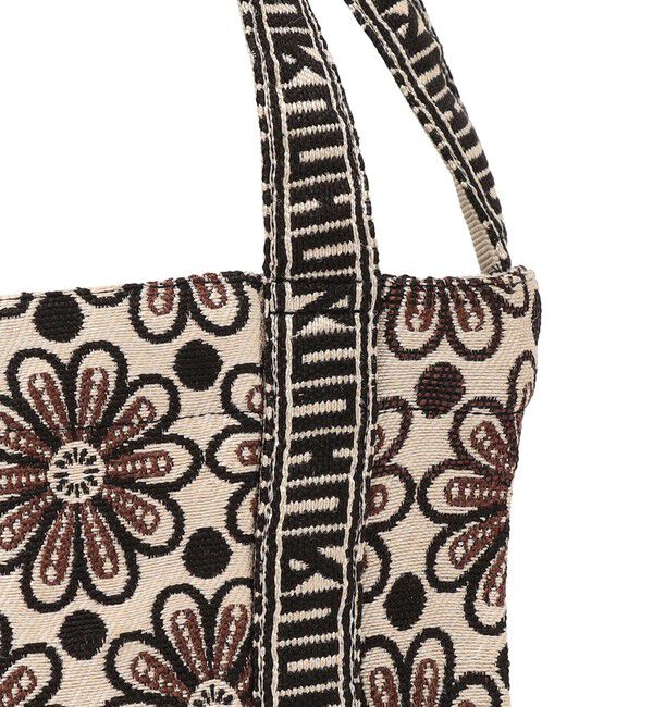 SHIPS for women「【SHIPS別注】UHURU:ロゴ ハンドル ジャカード トート」|トートバッグ|