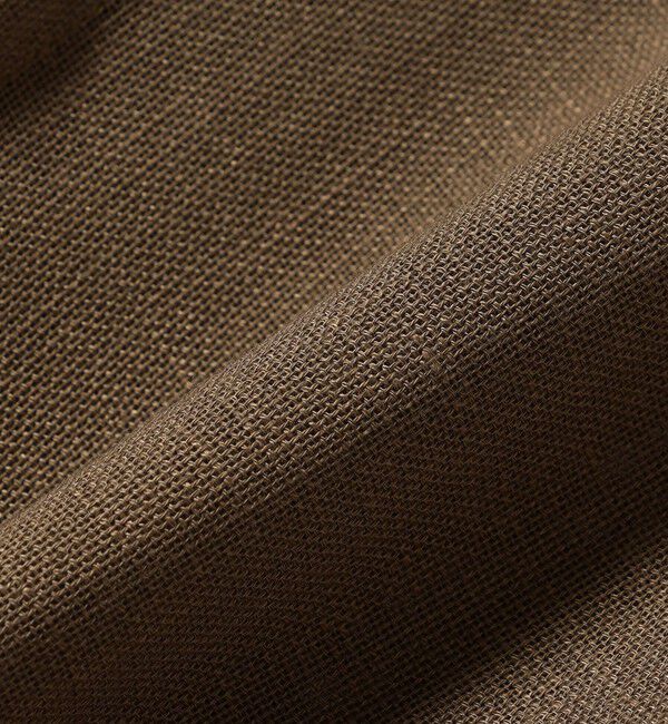 SHIPS for women「〈手洗い可能〉麻調 メッシュ 半袖 ビッグ シャツ」|シャツ・ブラウス|