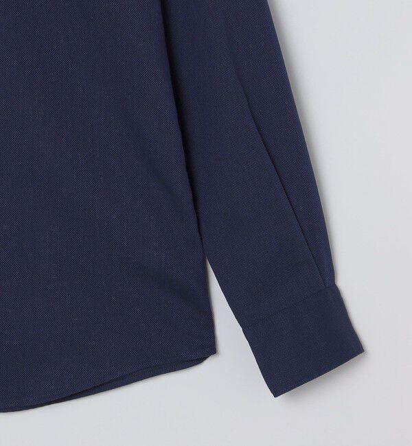 SHIPS「SHIPS: アイスコットン からみ織り セミワイドカラー シャツ」|シャツ・ブラウス|