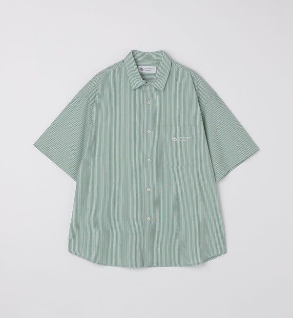 SHIPS「City Ambient Products: レギュラーカラー ブロード オーバー シャツ (半袖)」|シャツ・ブラウス|