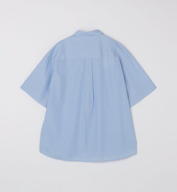 SHIPS「City Ambient Products: レギュラーカラー ブロード オーバー シャツ (半袖)」|シャツ・ブラウス|