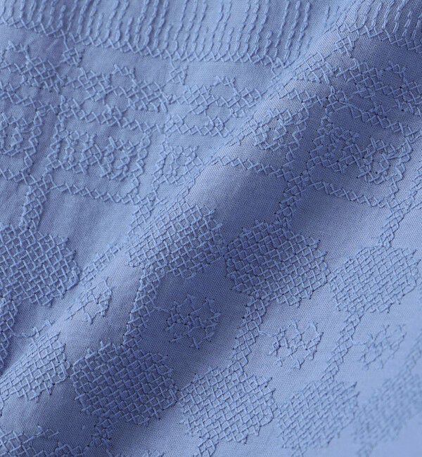 SHIPS KIDS「SHIPS KIDS:140～160cm /エンブロイダリー シャツ」|シャツ・ブラウス|