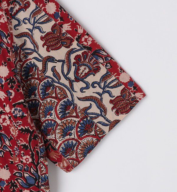 SHIPS「RAJAT: ブロック プリント パッチワーク ショートスリーブ シャツ」|シャツ・ブラウス|