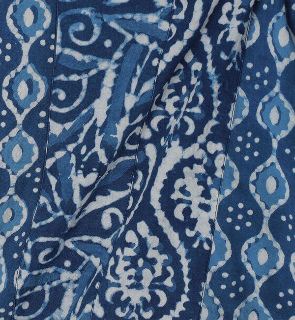 SHIPS「RAJAT: ブロック プリント パッチワーク ショートスリーブ シャツ」|シャツ・ブラウス|