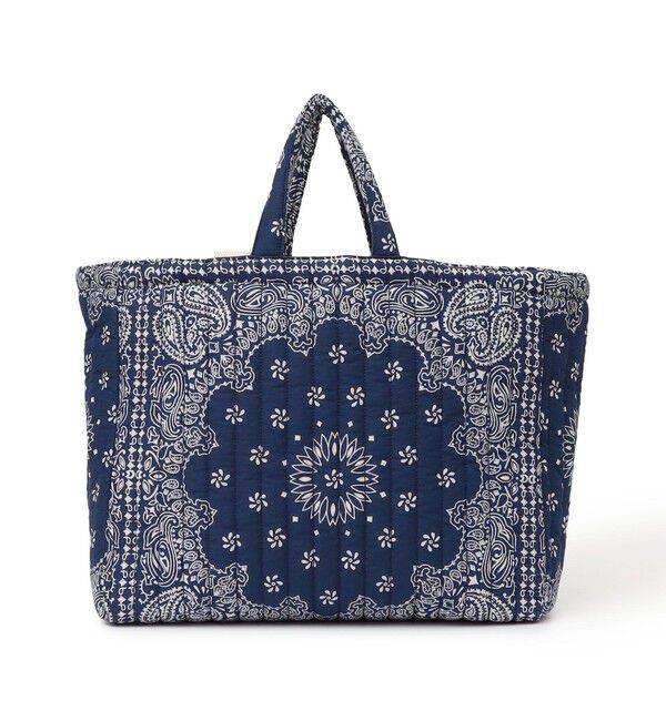 SHIPS for women「MALUS: バンダナ キルティング ビッグ トート バッグ」|トートバッグ|