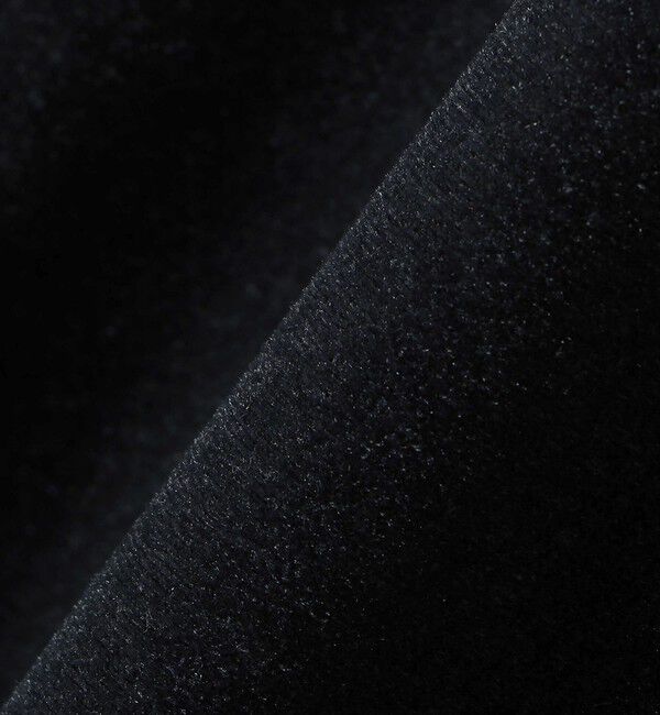 SHIPS for women「〈手洗い可能〉シアー トリコット ポリエステル ベロア 五分袖 ワイド TEE」|Tシャツ・カットソー|