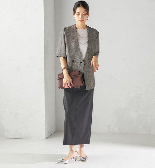 SHIPS for women「〈洗濯機可能〉マルチ ファンクション ロング タイト スカート」|スカート|