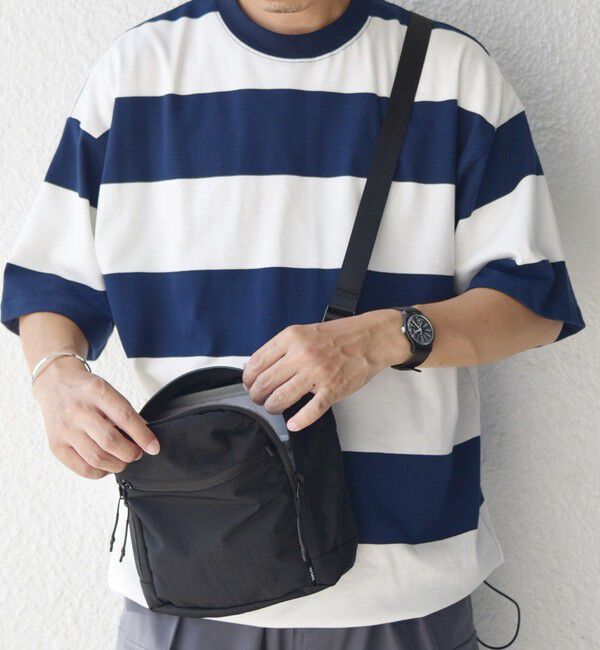 SHIPS any「SHIPS any: ナイロン スクエア ミニ ショルダーバッグ◇」|ショルダー・メッセンジャー|