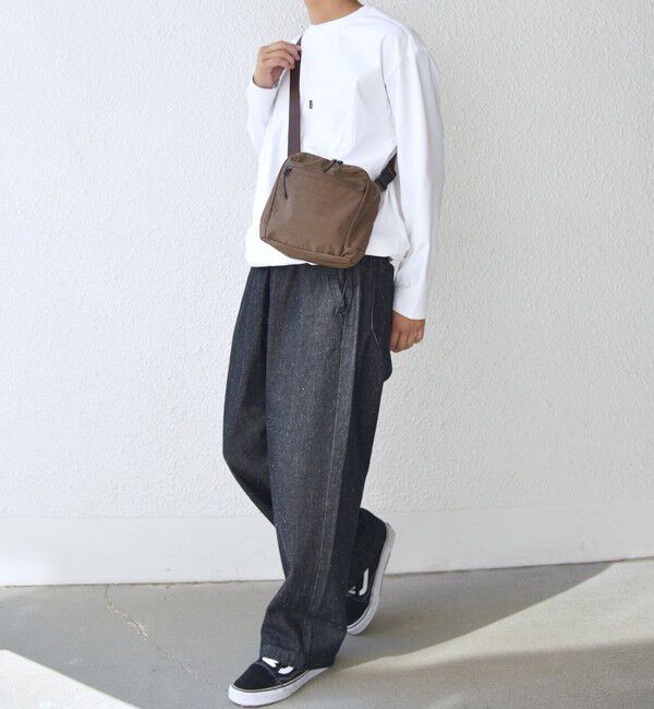 SHIPS any「SHIPS any: ナイロン スクエア ミニ ショルダーバッグ◇」|ショルダー・メッセンジャー|