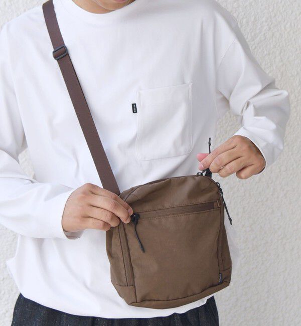 SHIPS any「SHIPS any: ナイロン スクエア ミニ ショルダーバッグ◇」|ショルダー・メッセンジャー|