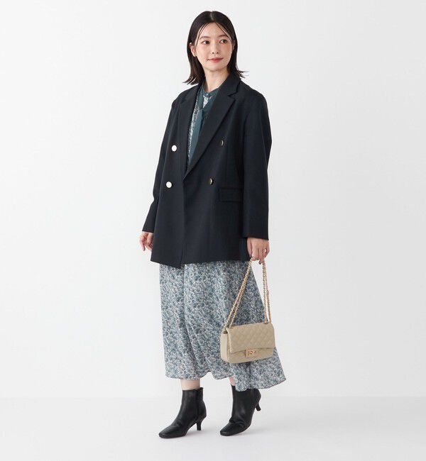 SHIPS Colors 「SHIPS Colors:〈手洗い可能〉MULHOUSE ボウタイ ワンピース◇」|ワンピース|