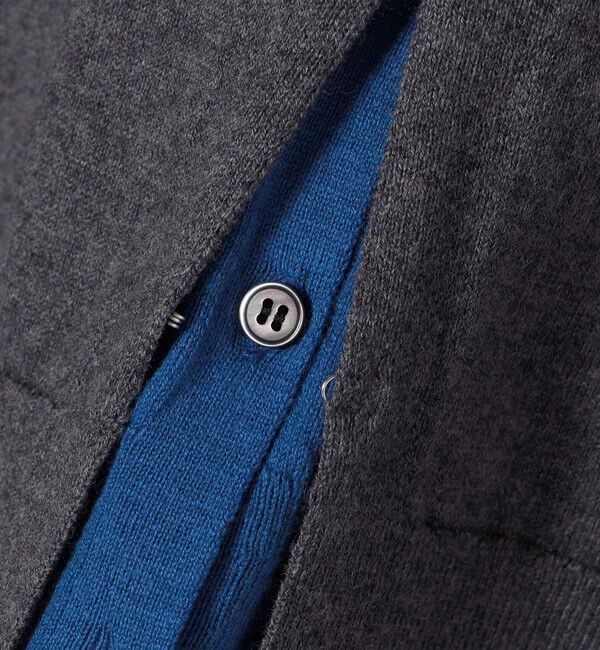 SHIPS for women「【WEB限定】〈手洗い可能〉レイヤード 2WAY 配色 カーディガン」|カーディガン|