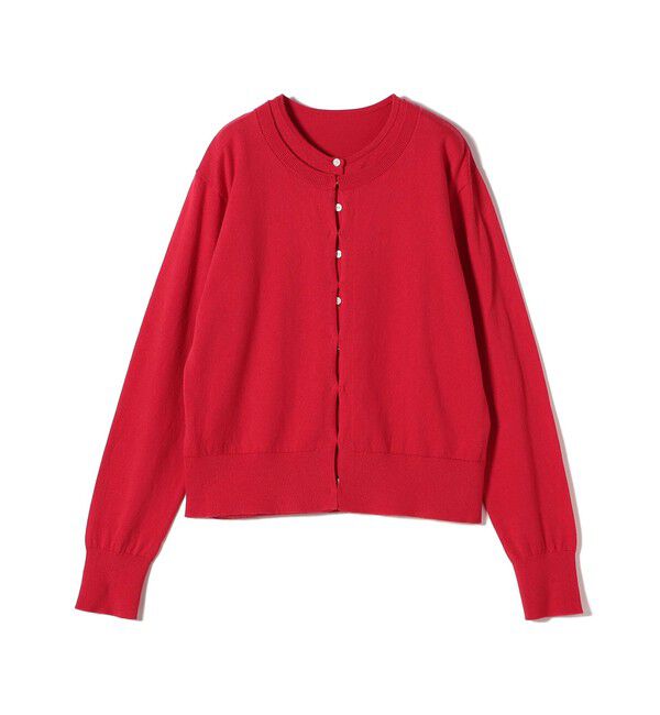 SHIPS for women「【WEB限定】〈手洗い可能〉レイヤード 2WAY 配色 カーディガン」|カーディガン|