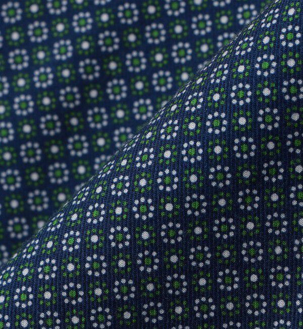 SHIPS「SHIPS: プリント ワイドカラー シャツ」|シャツ・ブラウス|