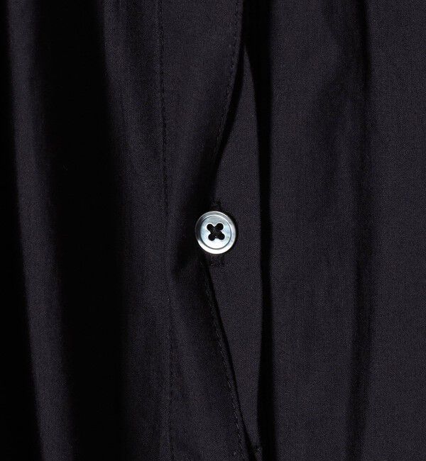 SHIPS any「bon_meur:〈洗濯機可能〉レース スカーフ付き バンドカラー ギャザー パフ シャツ」|シャツ・ブラウス|