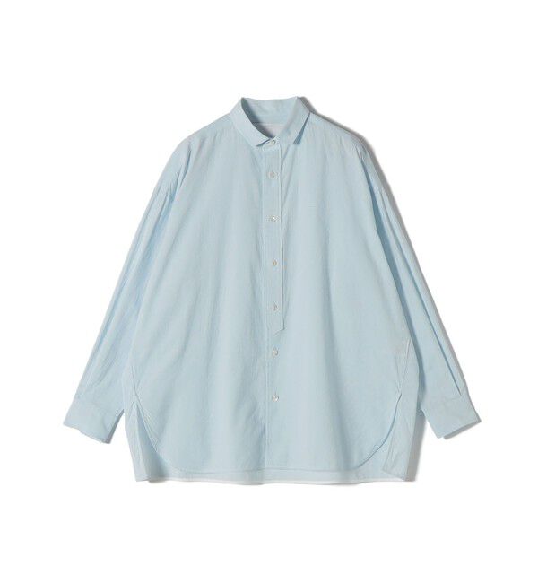 SHIPS for women「TICCA:〈手洗い可能〉スクエア ビック シャツ uni」|シャツ・ブラウス|