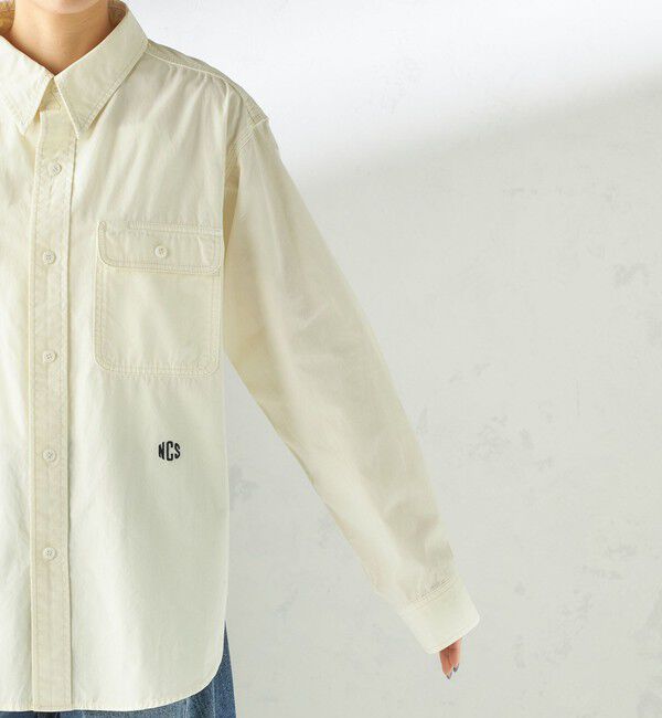 SHIPS for women「《予約》NINE CASE:〈洗濯機可能〉製品染め シャツ」|シャツ・ブラウス|