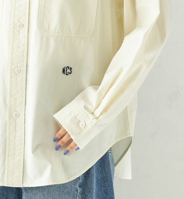 SHIPS for women「《予約》NINE CASE:〈洗濯機可能〉製品染め シャツ」|シャツ・ブラウス|