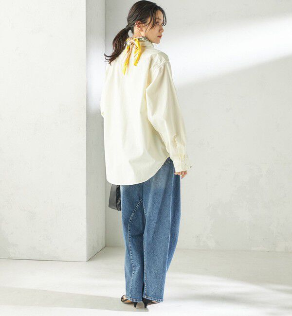 SHIPS for women「《予約》NINE CASE:〈洗濯機可能〉製品染め シャツ」|シャツ・ブラウス|