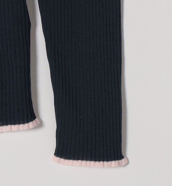 SHIPS any「《予約》SHIPS any:〈手洗い可能〉コットン ミックス 配色 リブ ニット プルオーバー」|ニット・セーター|