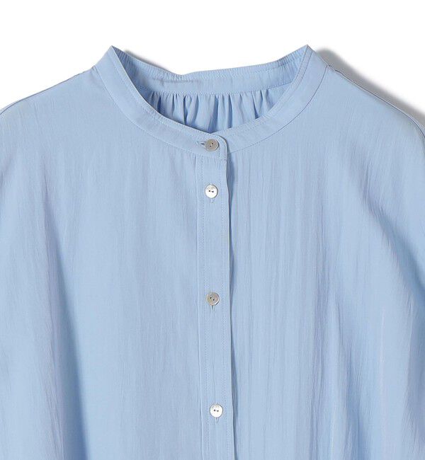 SHIPS for women「《予約》〈手洗い可能〉袖 ピンタック 羽織 ブラウス」|シャツ・ブラウス|