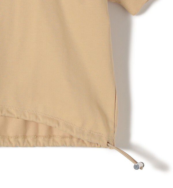 SHIPS for women「《予約》【WEB限定】〈洗濯機可能〉オーガニック コットン 裾 ドロスト トップス」|Tシャツ・カットソー|