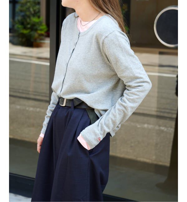 OUTDOOR PRODUCTS Usual Things「3WAYアイビーニットカーディガン&times;ロンT 2点SET」|カーディガン|