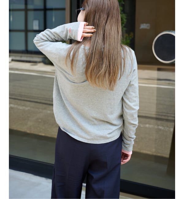 OUTDOOR PRODUCTS Usual Things「3WAYアイビーニットカーディガン&times;ロンT 2点SET」|カーディガン|