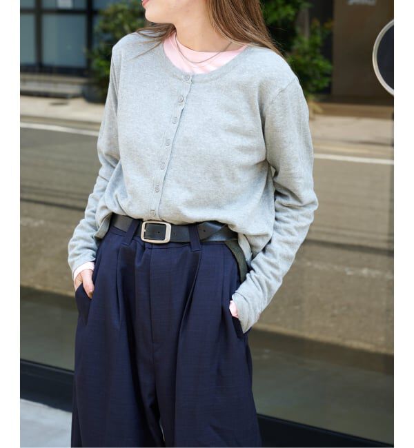 OUTDOOR PRODUCTS Usual Things「3WAYアイビーニットカーディガン&times;ロンT 2点SET」|カーディガン|