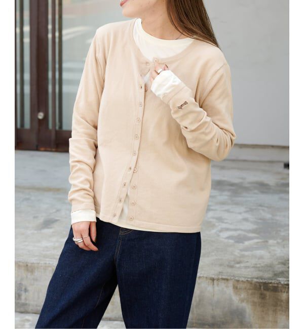 OUTDOOR PRODUCTS Usual Things「3WAYアイビーニットカーディガン&times;ロンT 2点SET」|カーディガン|