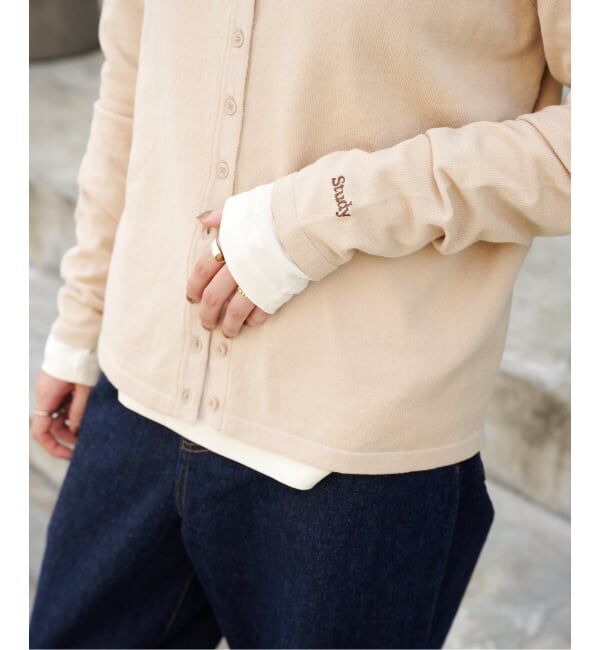 OUTDOOR PRODUCTS Usual Things「3WAYアイビーニットカーディガン&times;ロンT 2点SET」|カーディガン|