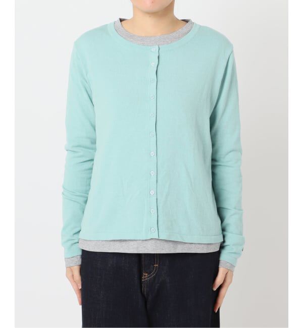 OUTDOOR PRODUCTS Usual Things「3WAYアイビーニットカーディガン&times;ロンT 2点SET」|カーディガン|