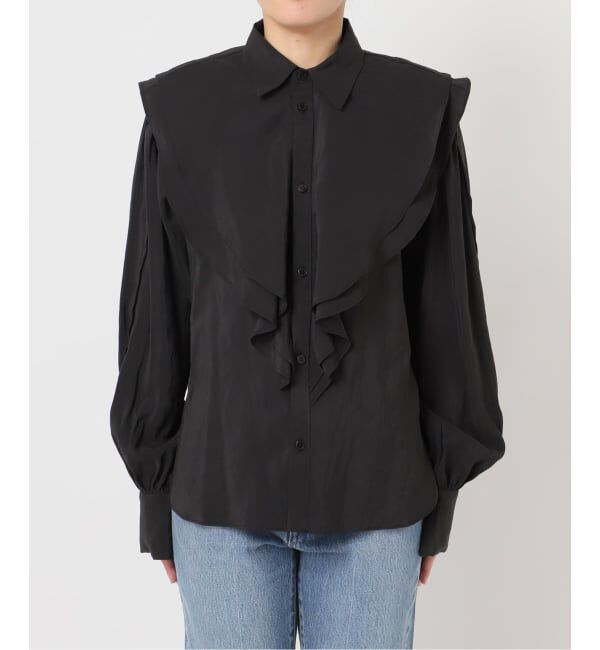 OUTDOOR PRODUCTS Usual Things「ラッフルフリルブラウス」|シャツ・ブラウス|