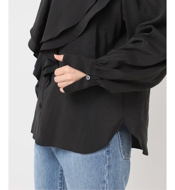 OUTDOOR PRODUCTS Usual Things「ラッフルフリルブラウス」|シャツ・ブラウス|