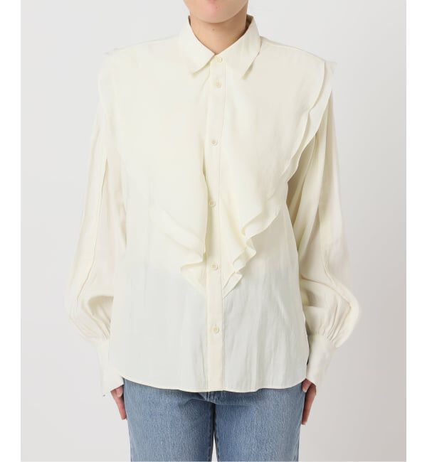 OUTDOOR PRODUCTS Usual Things「ラッフルフリルブラウス」|シャツ・ブラウス|