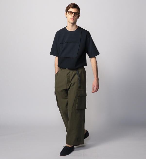 TOMORROWLAND GOODS「AMBOISE スエード メッシュベルト」|ベルト|