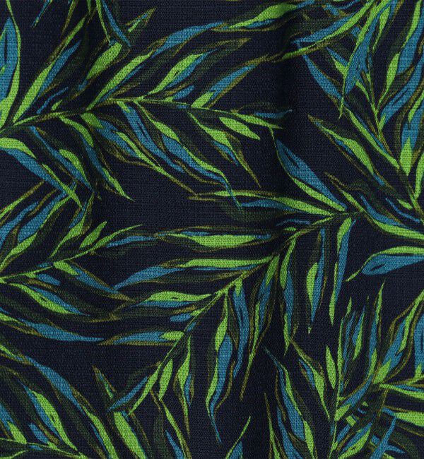 TOMORROWLAND MENS「コットン リーフプリント スリムテーパードイージーパンツ」|その他|