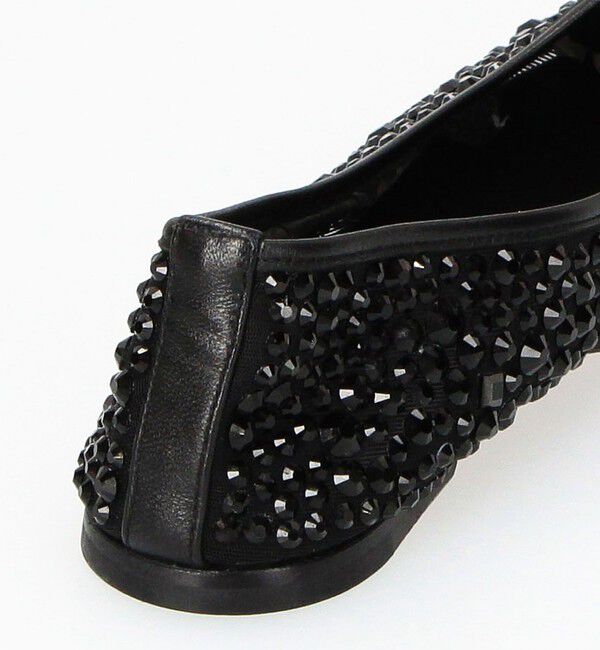 TOMORROWLAND GOODS「DEAR FRANCES Balla クリスタルフラットシューズ」|バレエシューズ|