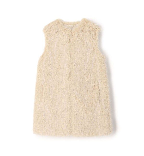 TOMORROWLAND BUYING WEAR「HERNO フェイクファージレ」|ダウンベスト・ベスト|14 ベージュ